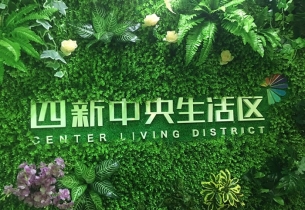 武漢四新生活區廣告工程